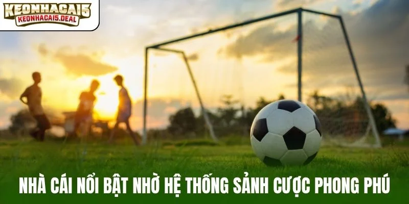Nhà cái nổi bật nhờ hệ thống sảnh cược phong phú